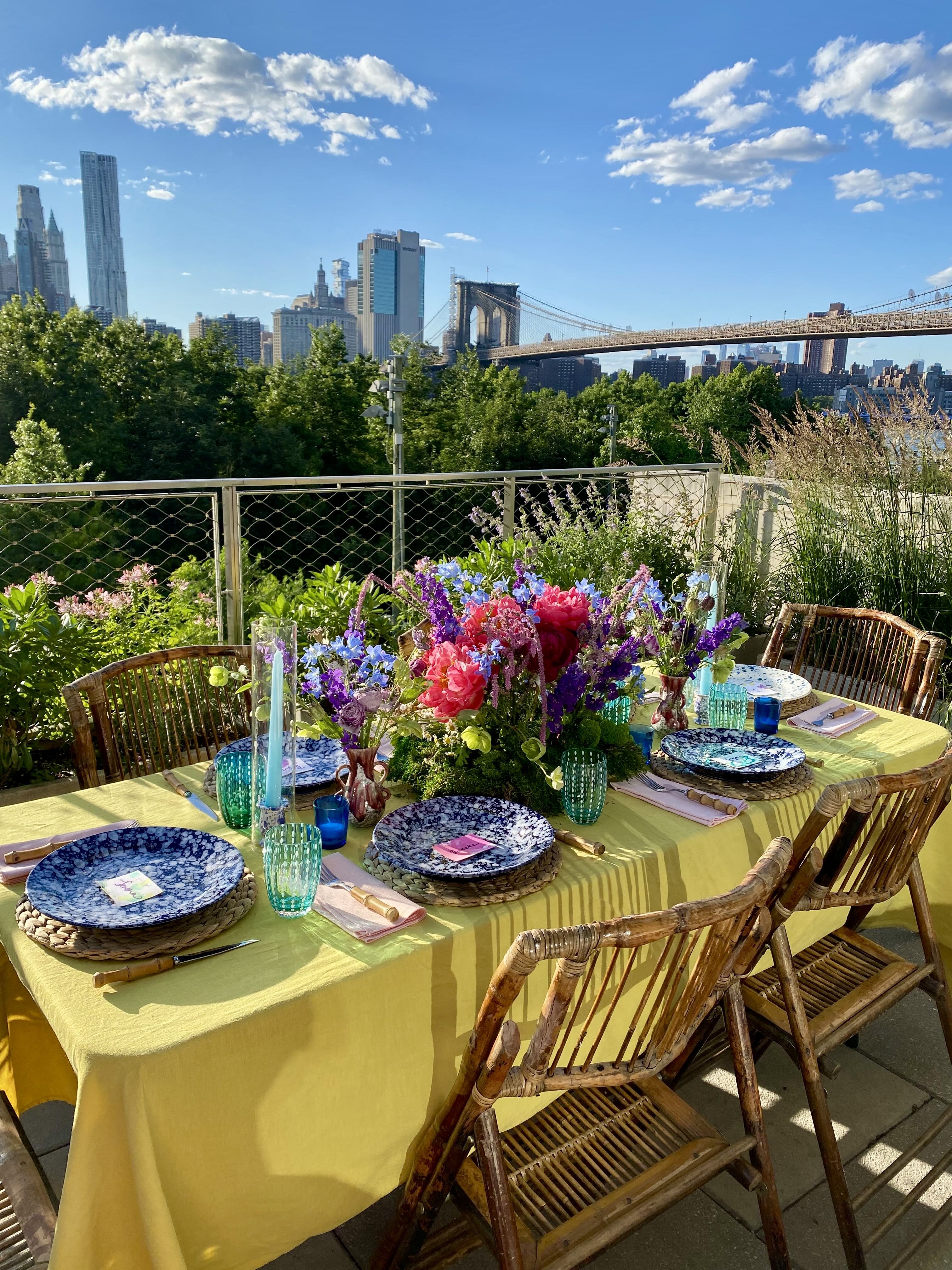 90 Furman Street, Unit N510 Brooklyn, NY 11201 - Photo 6 of 31 a view of a chairs and table in a patio