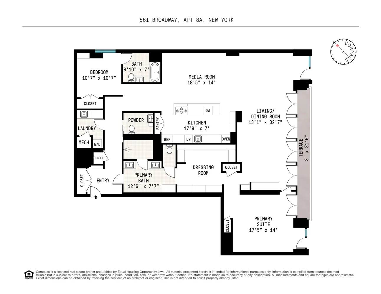 $5,250,000 | 561 Broadway, Unit 8A | SoHo