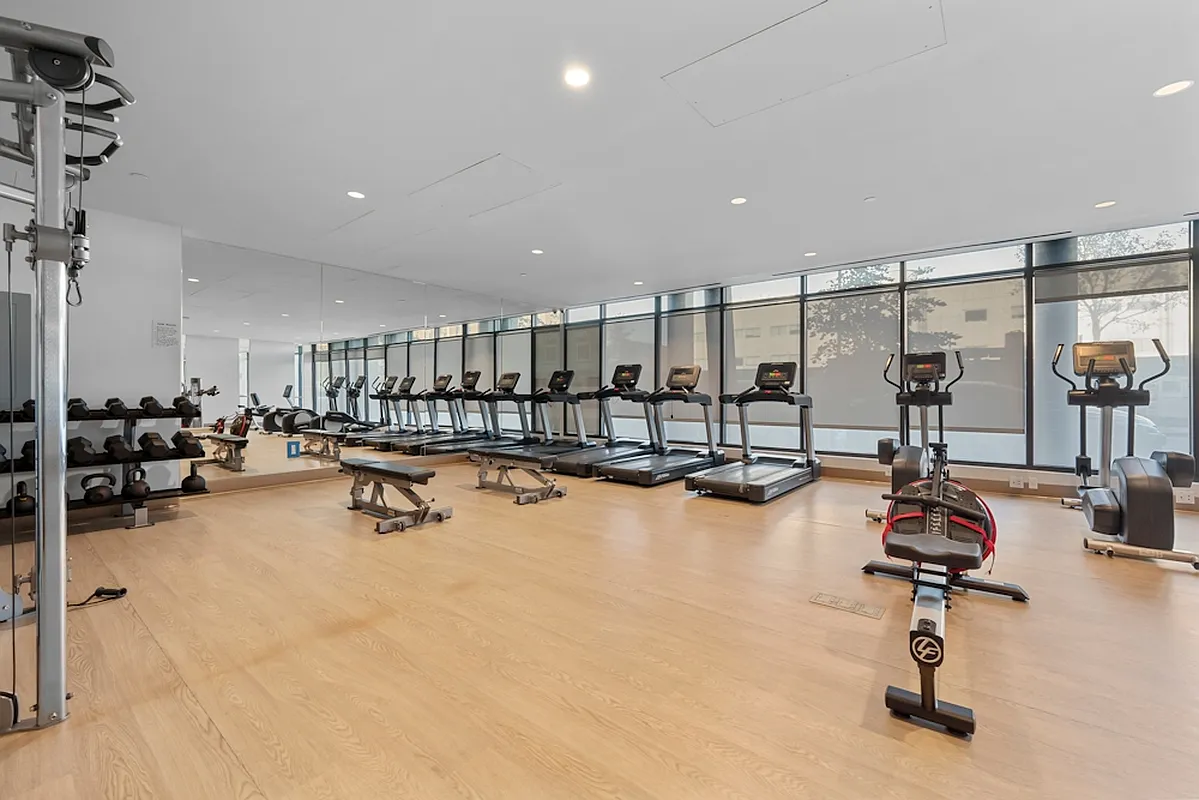 350 Clarkson Avenue, Unit 723 Brooklyn, NY 11226 - Photo 17 of 24 a view of a room with gym equipment