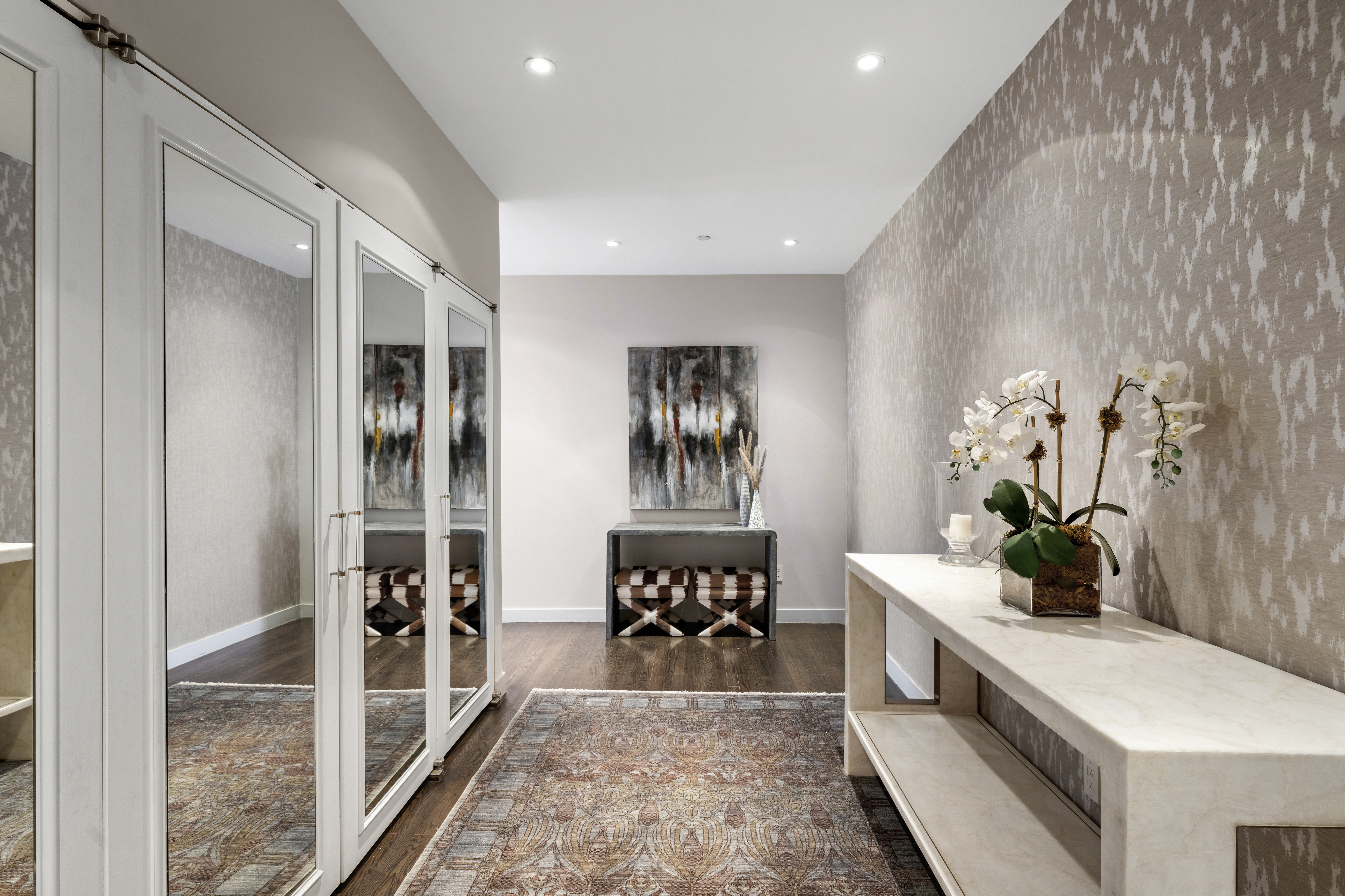 60 West 20th Street, Unit 2F Manhattan, NY 10011 - Photo 14 of 21 a room with furniture and a potted plant