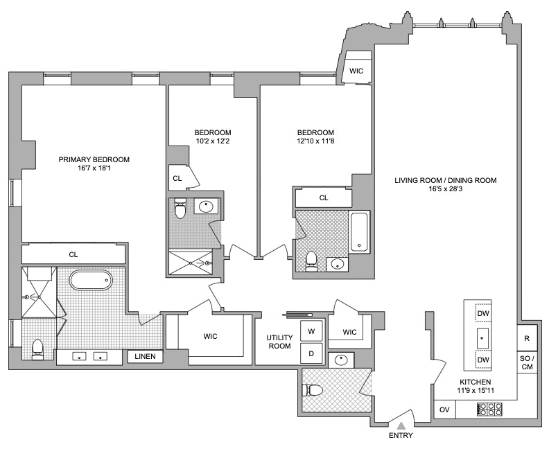 212 West 18th Street, Unit 17A Manhattan, NY 10011 - Photo 16 of 16 Gallery Image 16