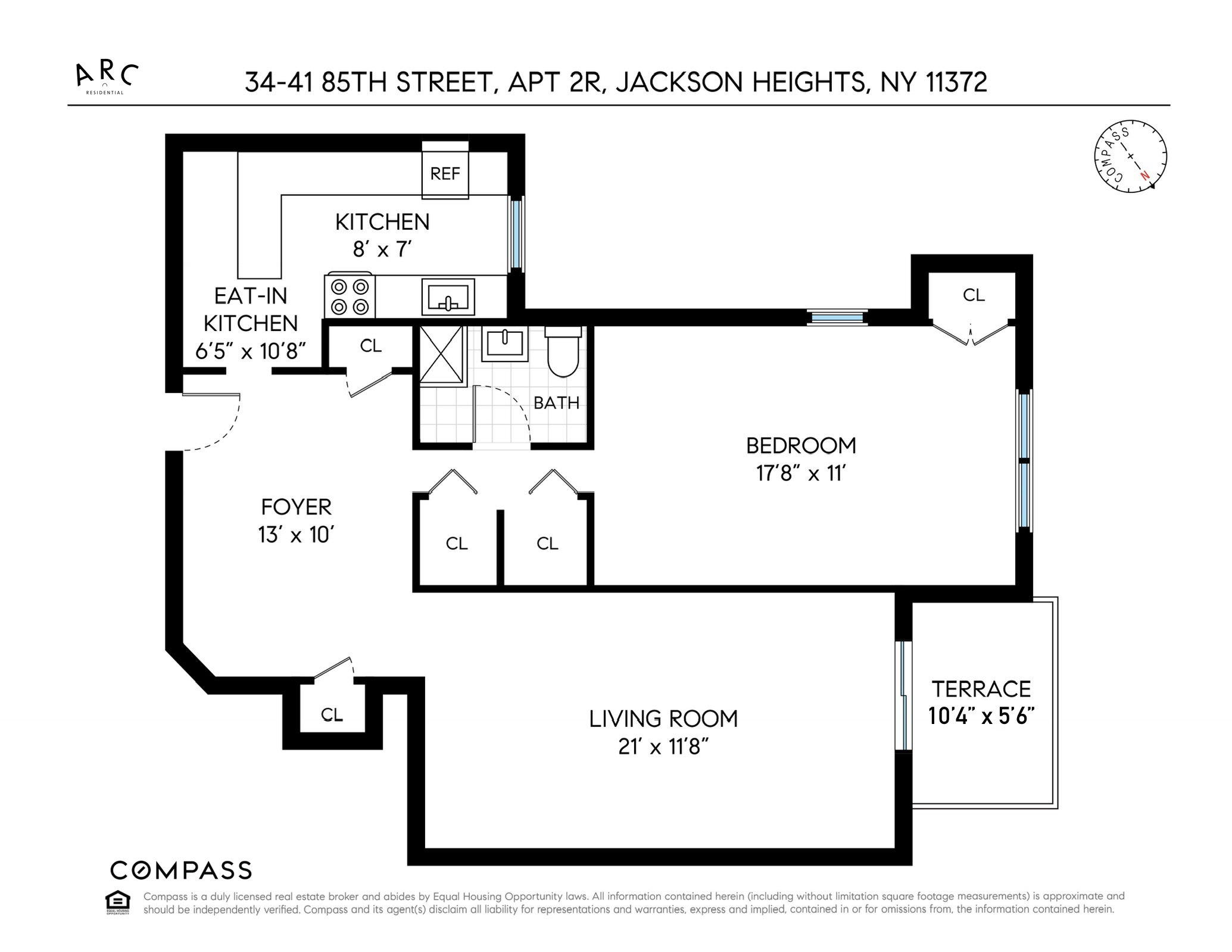 34-41 85th Street, Unit 2R Queens, NY 11372 - Photo 13 of 13 Gallery Image 13