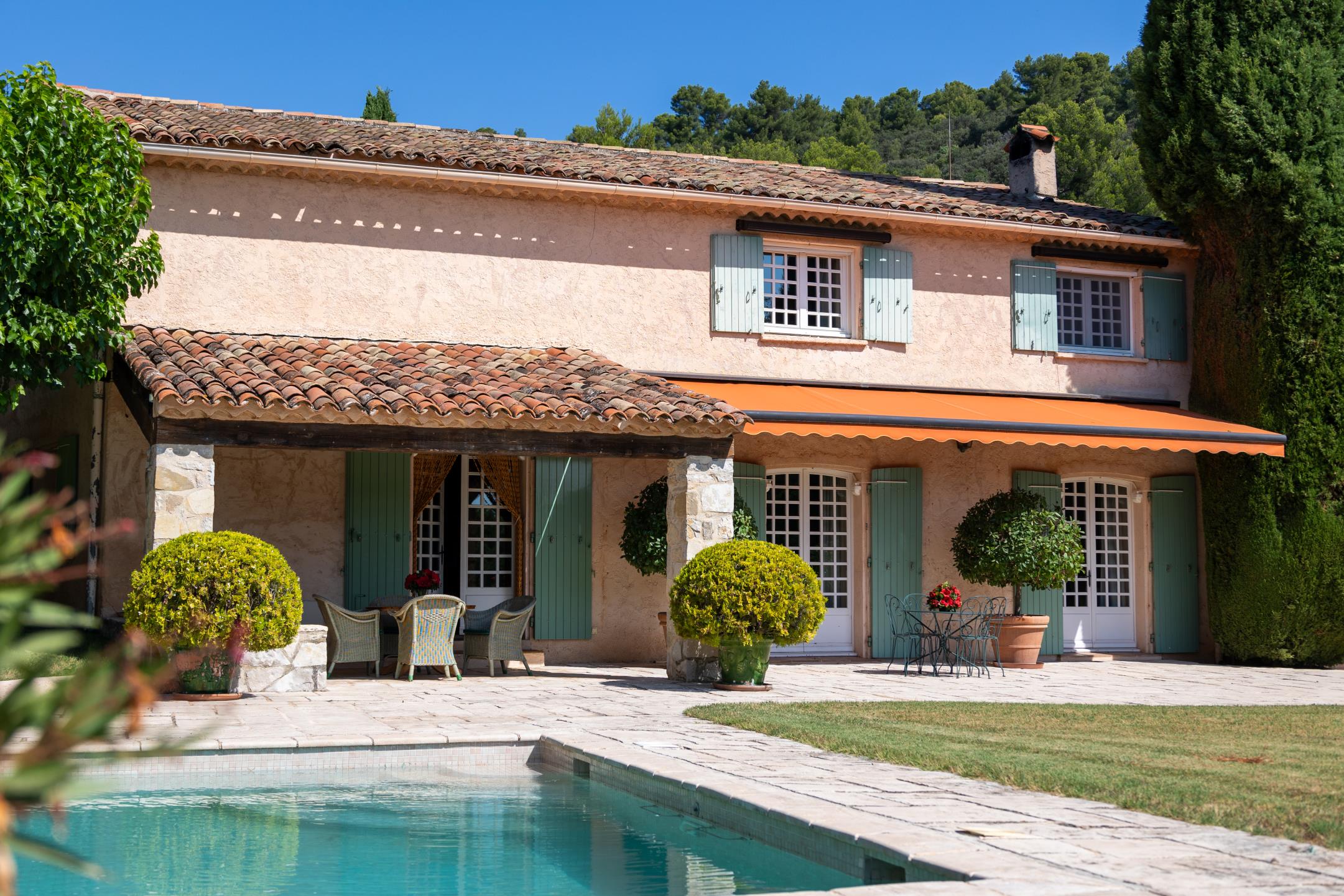 Le Vieux Moulin Provence-Alpes-Côte d’Azur, undefined 83630 - Photo 3 of 21 a view of a house with patio
