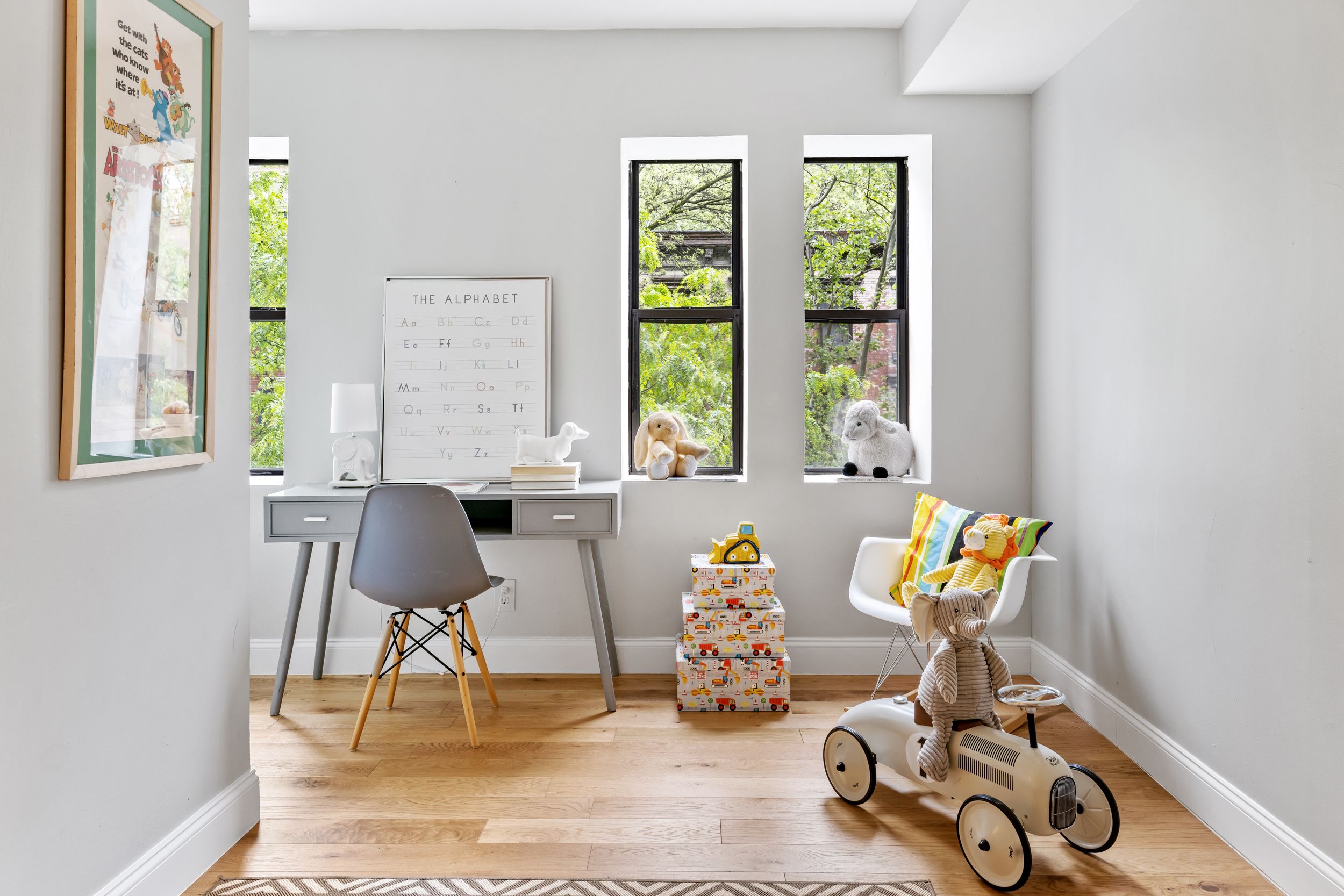 248 East 31st Street, Unit 4A Manhattan, NY 10016 - Photo 10 of 14 a view of a workspace with furniture and a window