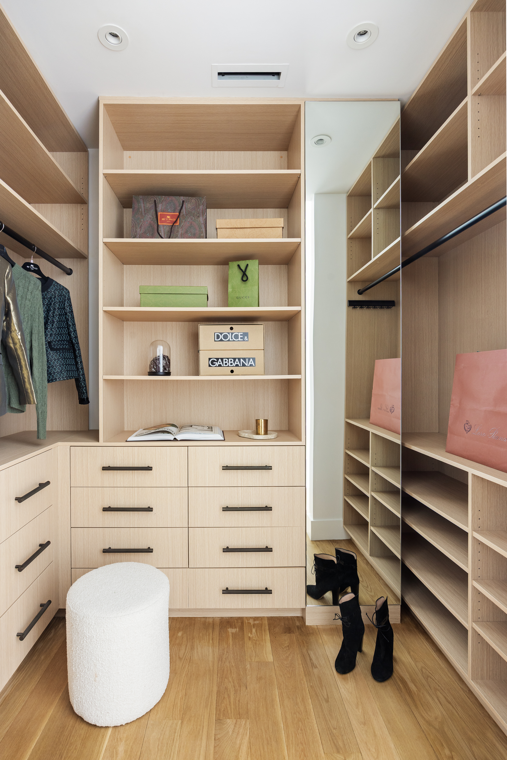 45 Warren Street, Unit PH Manhattan, NY 10007 - Photo 25 of 29 a view of walk in closet with empty racks