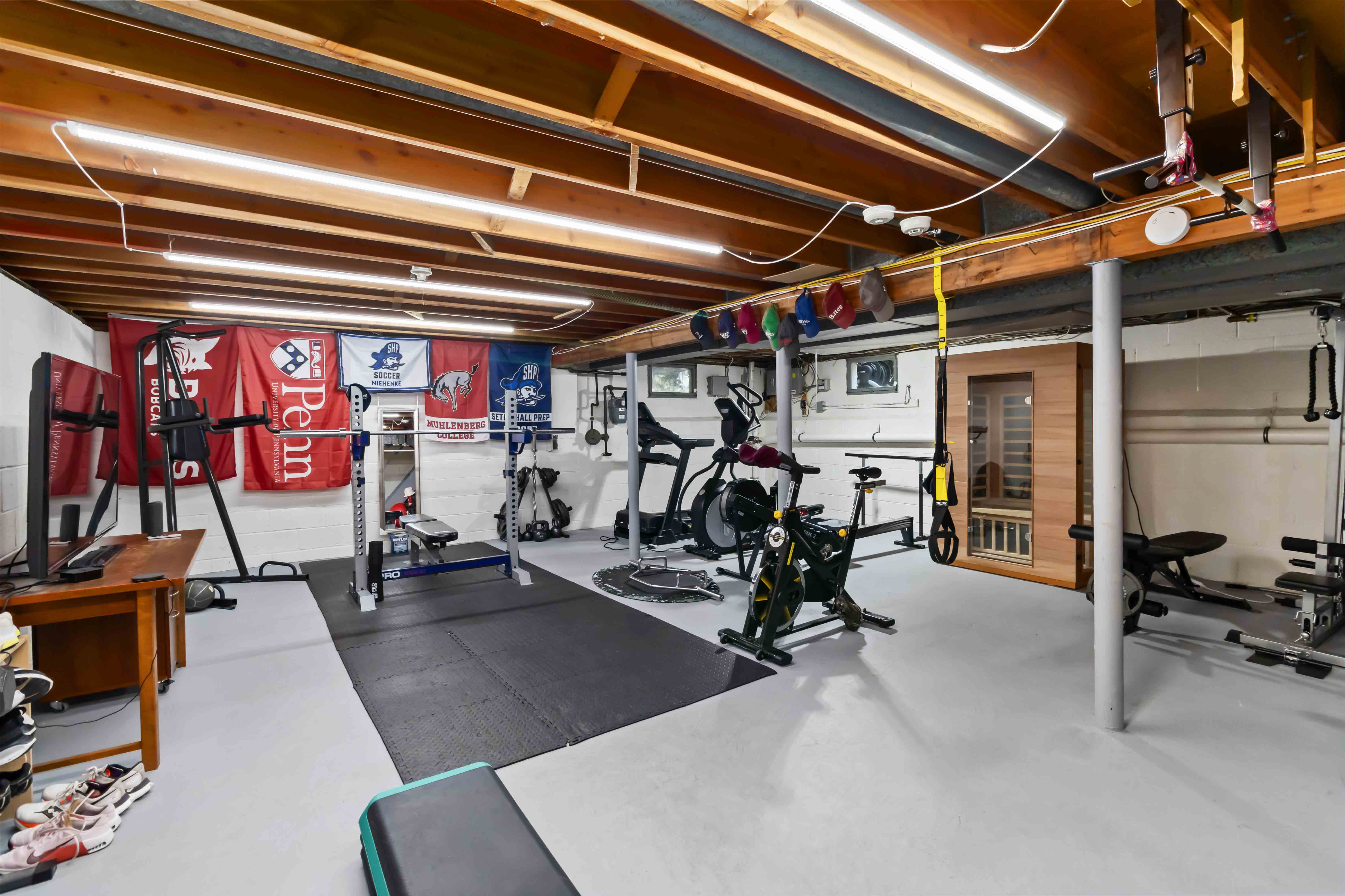 34 Colonial Drive Morristown, NJ 07960 - Photo 32 of 41 a view of a room with gym equipment