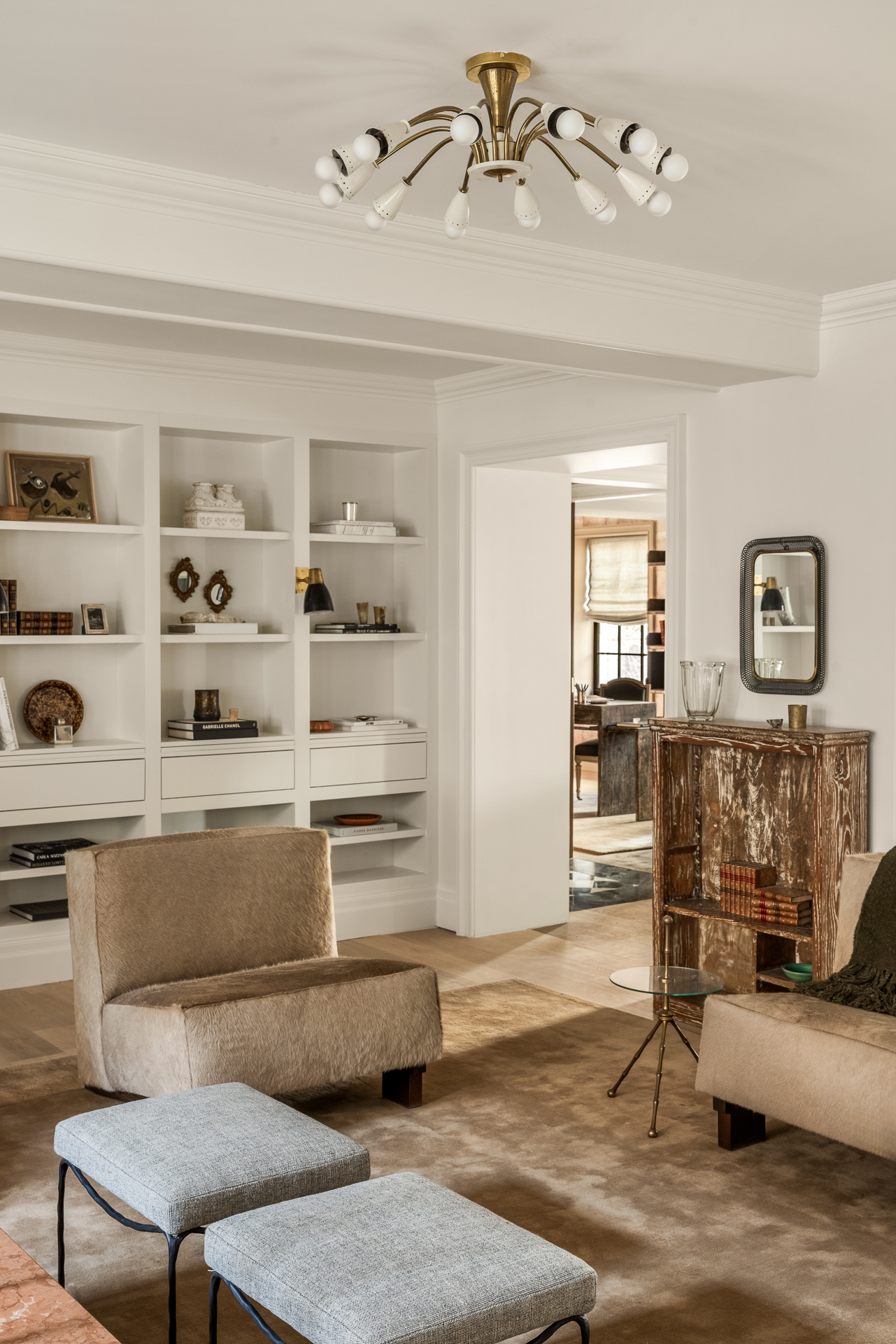 118 West 13th Street, Unit 3 Manhattan, NY 10011 - Photo 4 of 26 a living room with fireplace furniture and decor