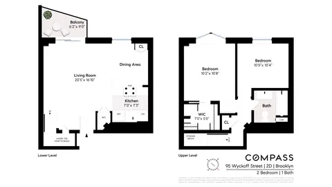 $1,092,500 | 95 Wyckoff Street, Unit 2D | Boerum Hill