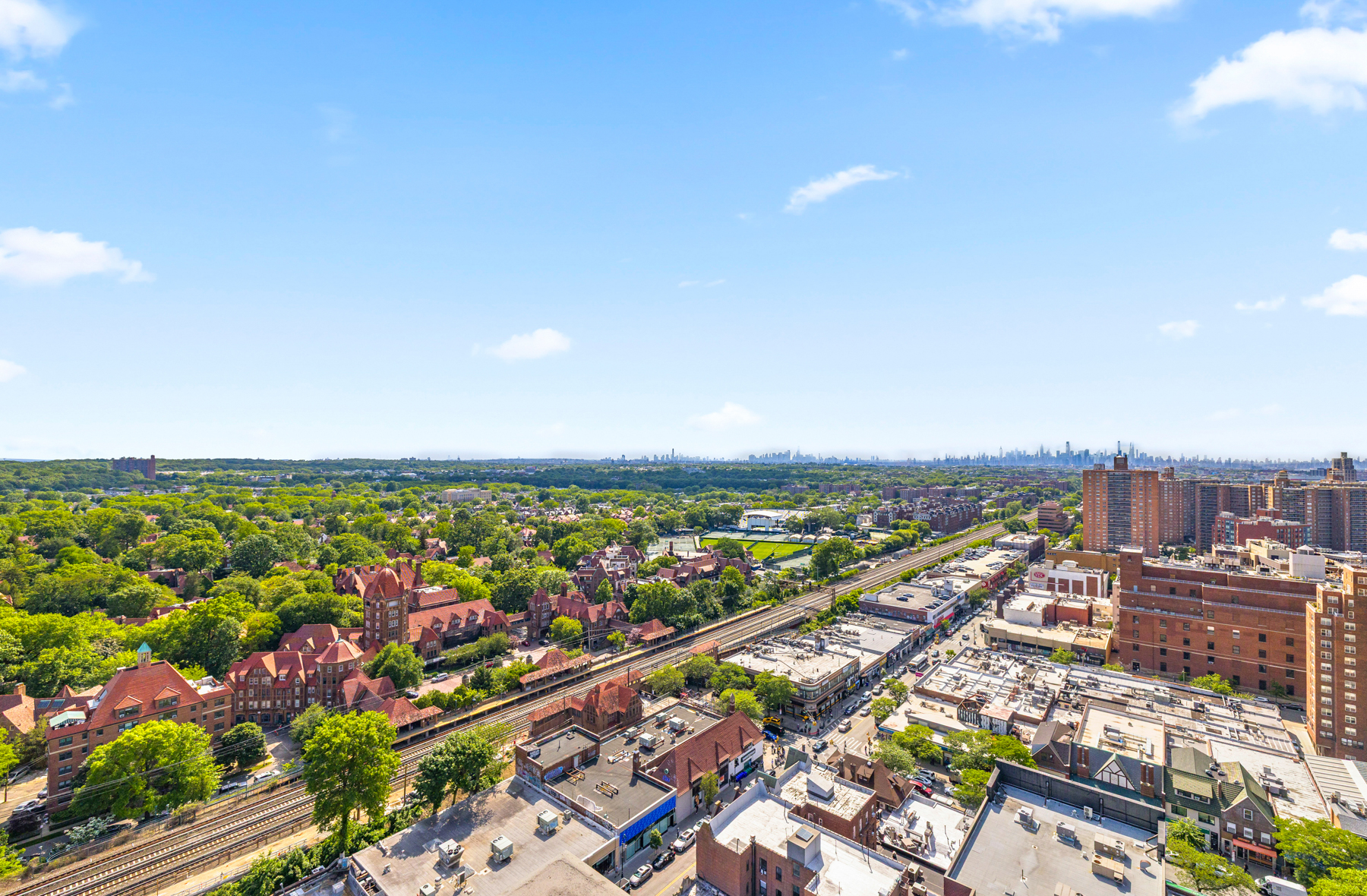 107-24 71st Road, Unit 2E Queens, NY 11375 - Photo 15 of 18 a view of city and ocean