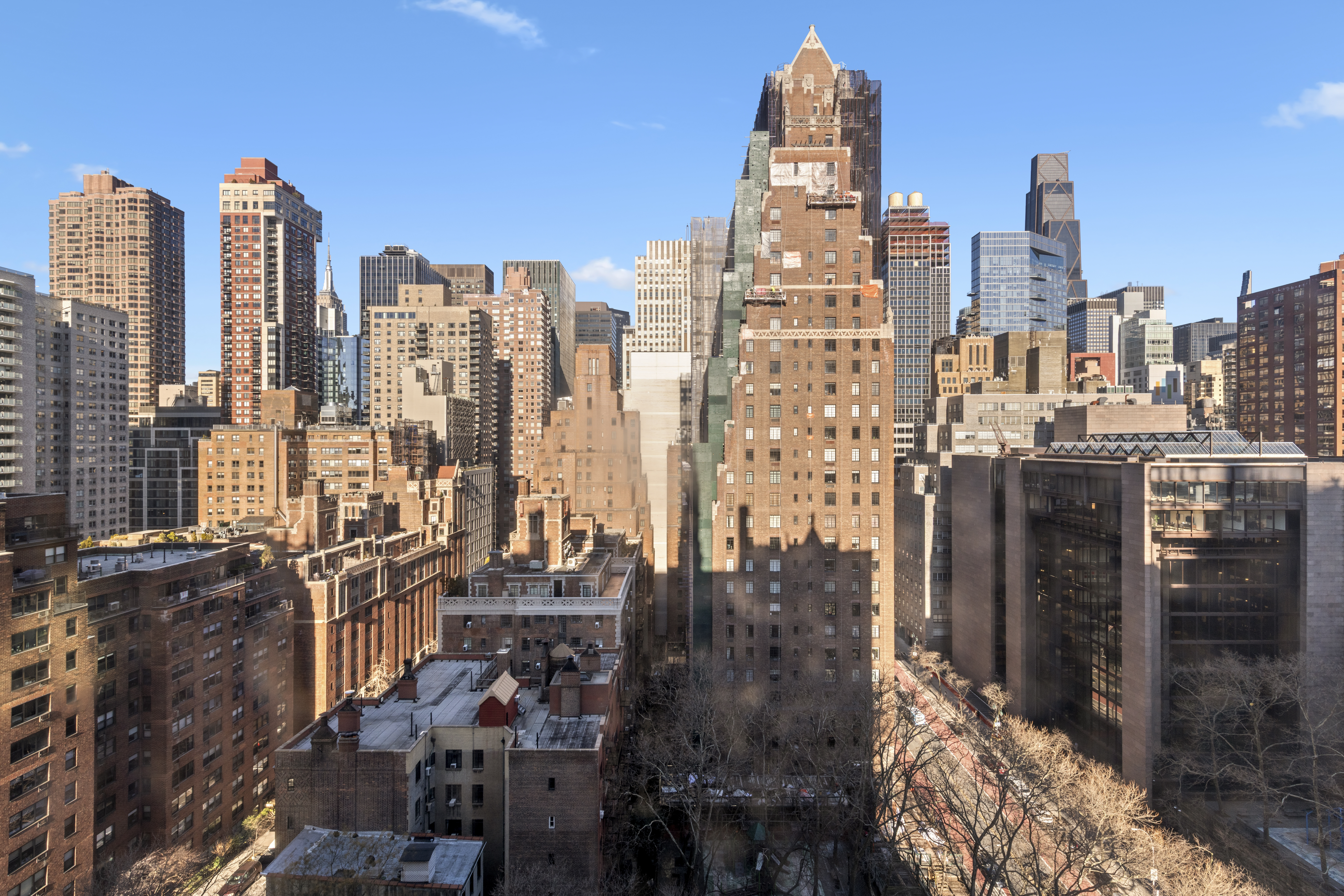 25 Tudor City Place, Unit 1611 Manhattan, NY 10017 - Photo 9 of 15 a view of a city with tall buildings