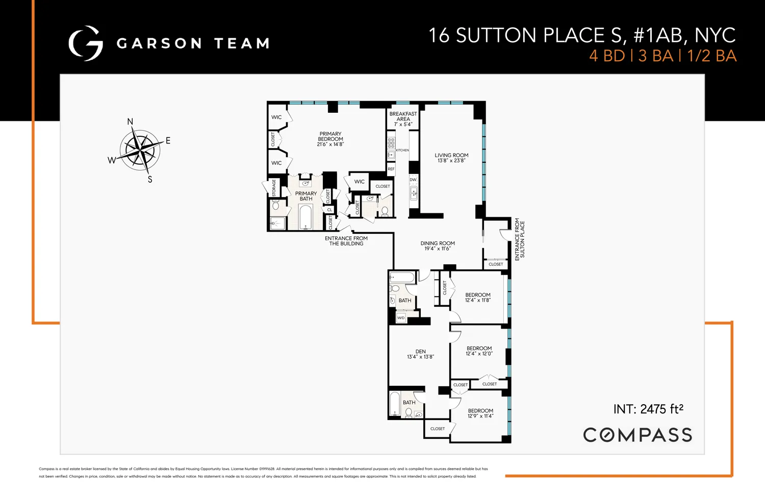 $1,750,000 | 16 Sutton Place, Unit 1A/1B | Sutton Place