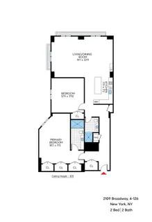 $2,600,000 | 2109 Broadway, Unit 4126 | Upper West Side