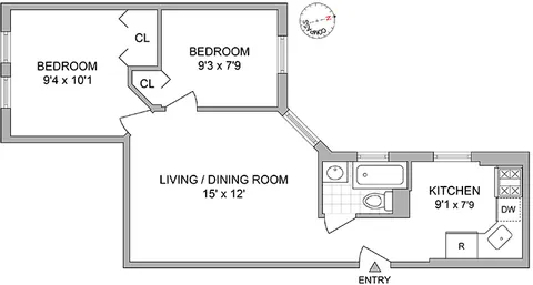 $739,000 | 382 Prospect Place, Unit 24 | Prospect Heights
