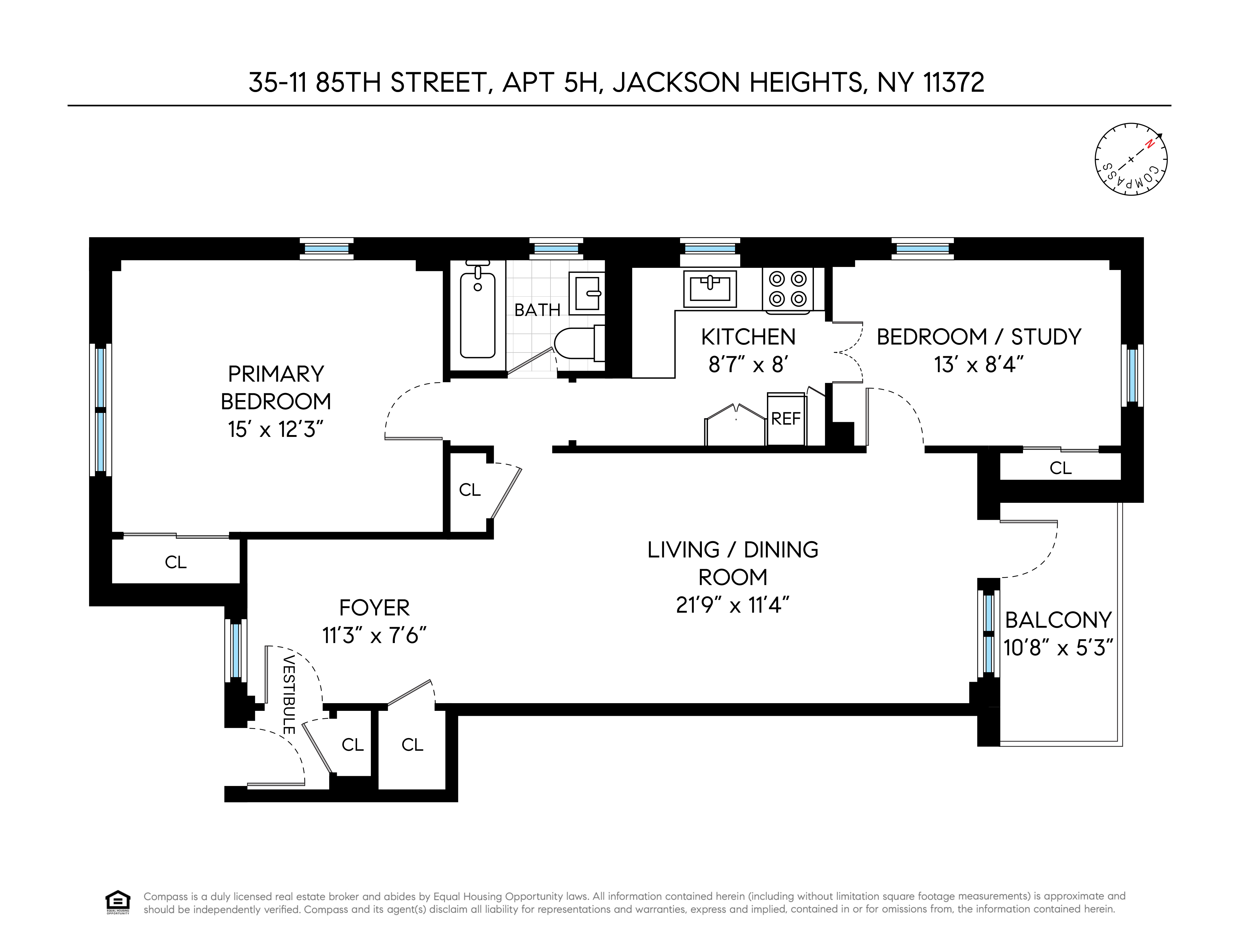 35-11 85th Street, Unit 5H Queens, NY 11372 - Photo 11 of 11