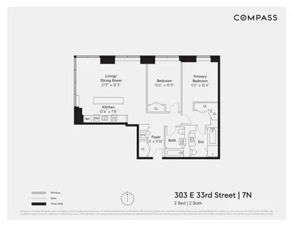 $1,795,000 | 303 East 33rd Street, Unit 7N | Kips Bay