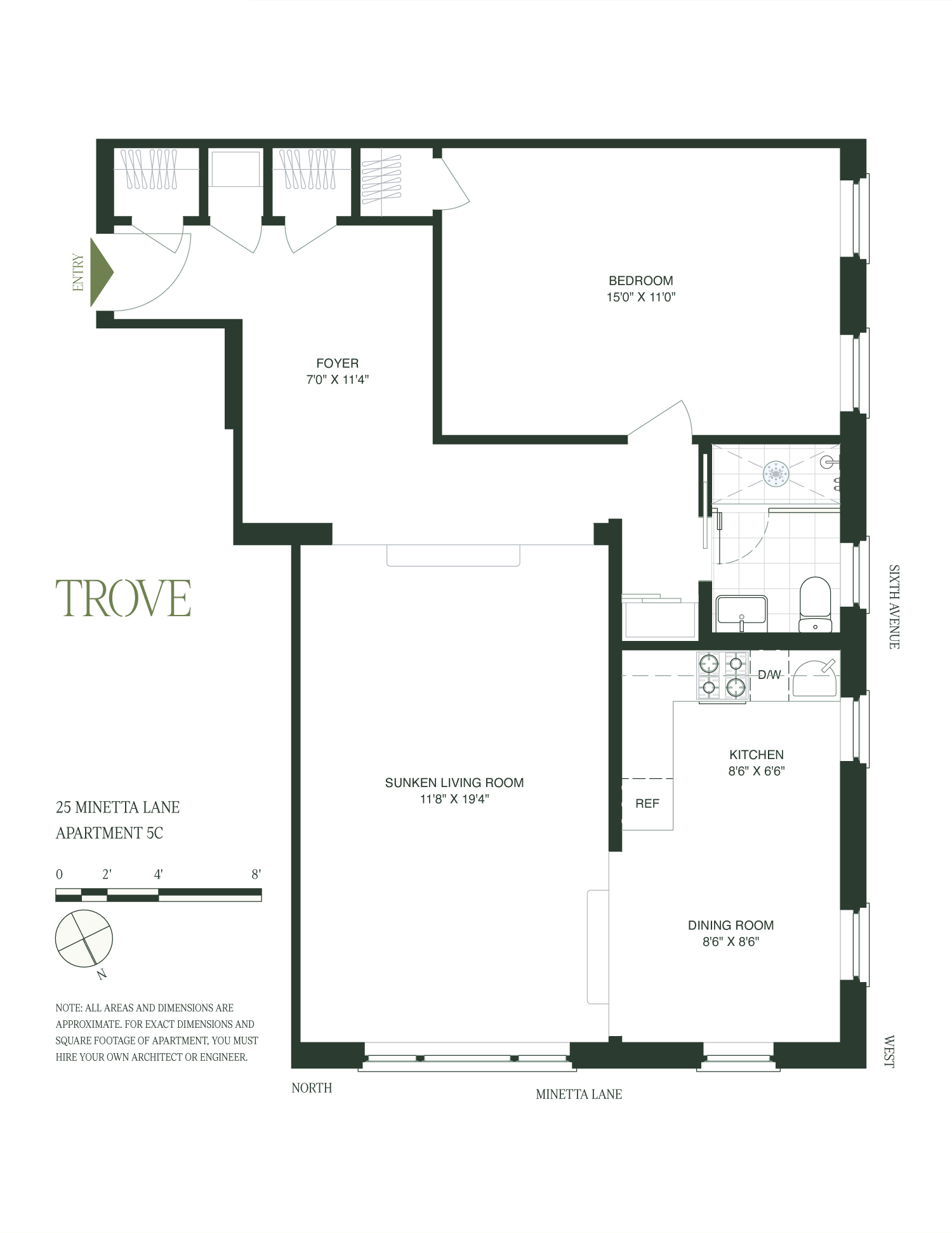 25 Minetta Lane, Unit 5C Manhattan, NY 10012 - Photo 7 of 7