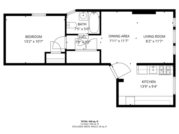 $3,400 | 944 Marcy Avenue, Unit 3D | Bedford-Stuyvesant