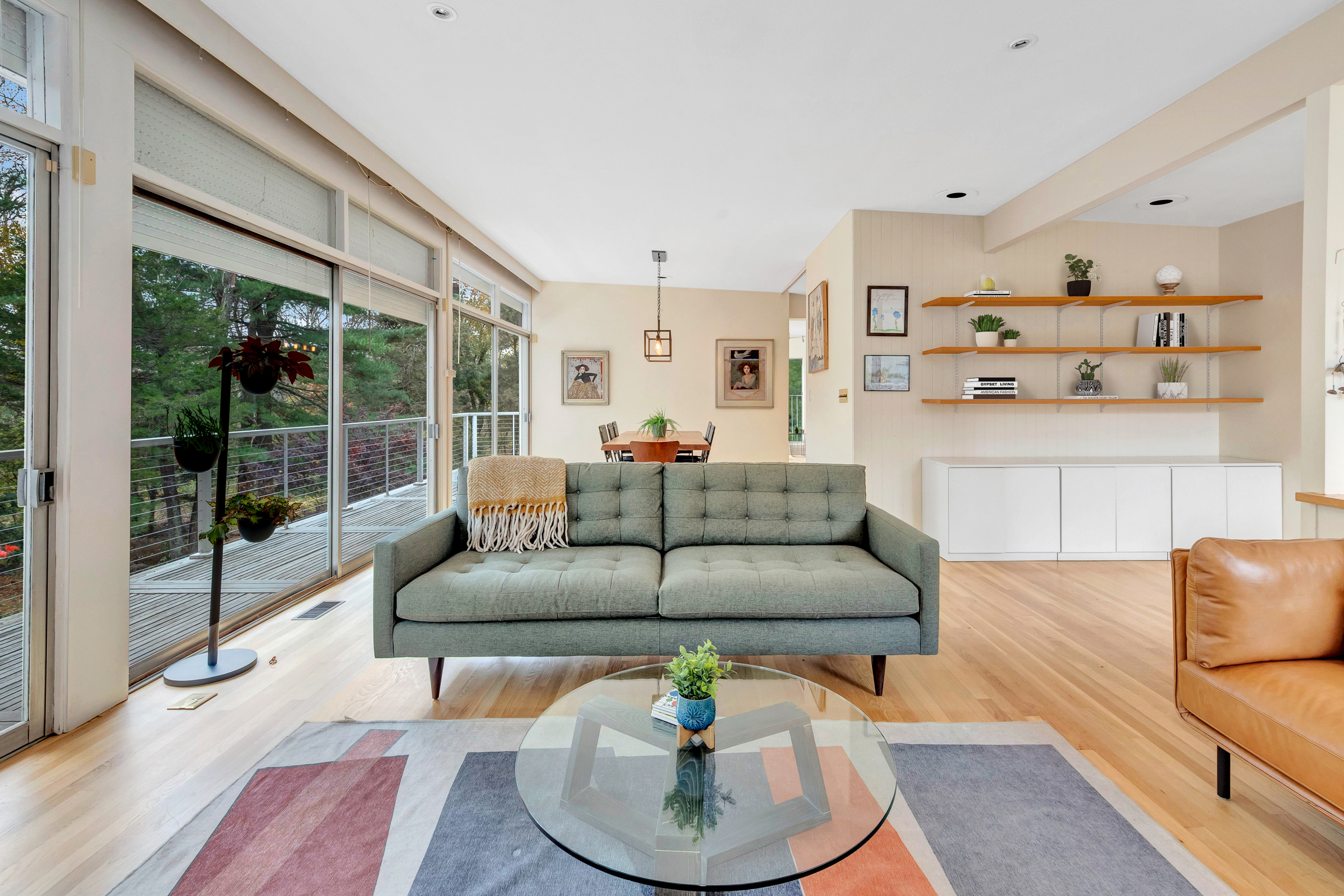 5 Field Road Lexington, MA 02421 - Photo 3 of 17 a living room with furniture and a large window