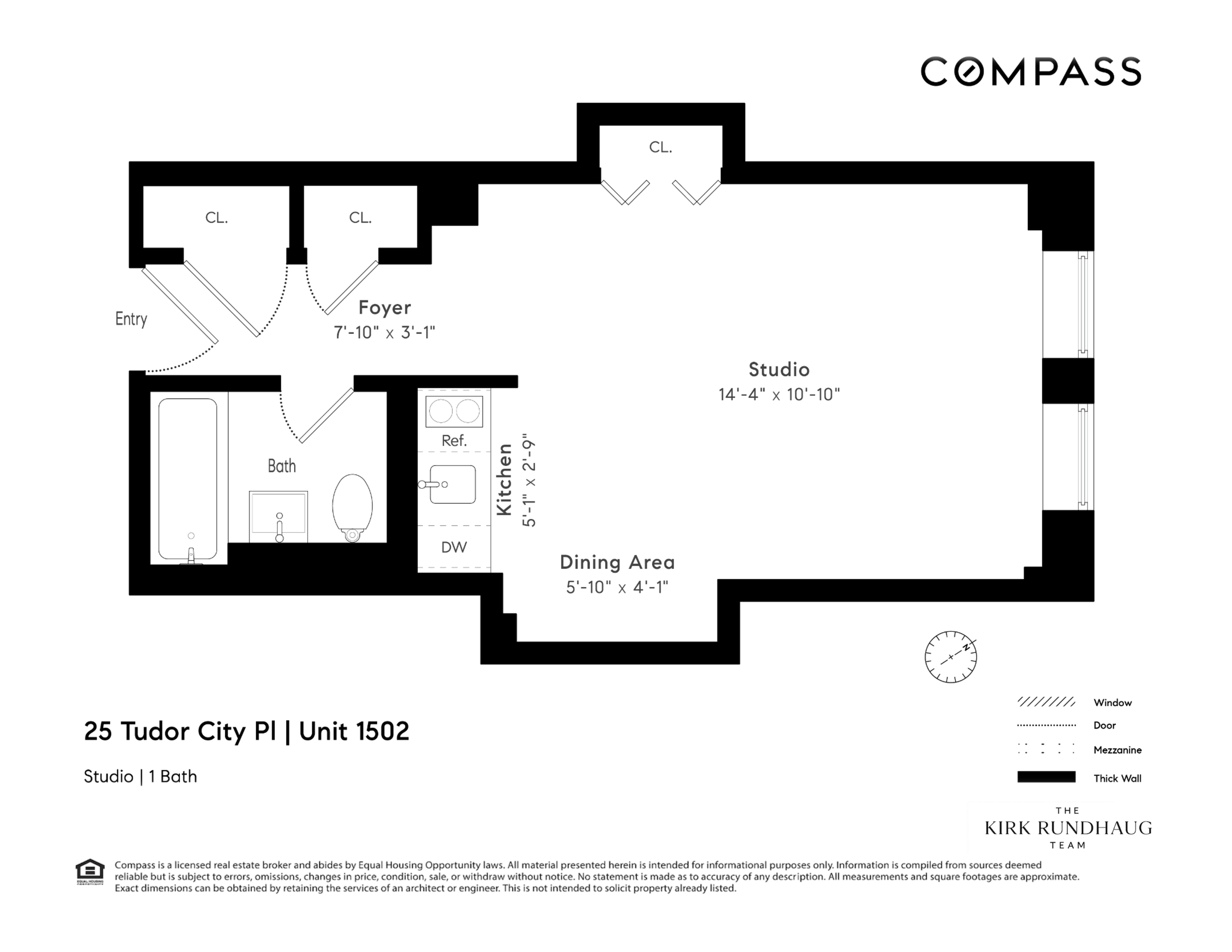 25 Tudor City Place, Unit 1502 Manhattan, NY 10017 - Photo 11 of 11