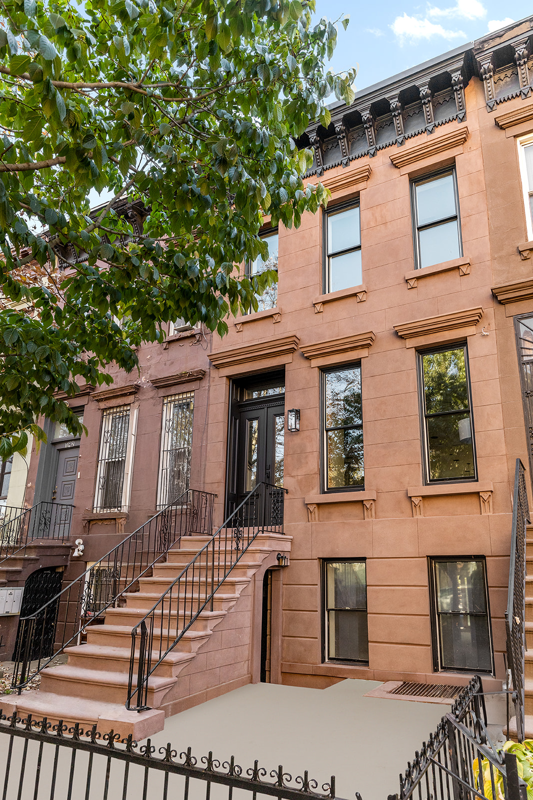 190 A Decatur Street Brooklyn, NY 11233 - Photo 16 of 17 front view of a house with a street