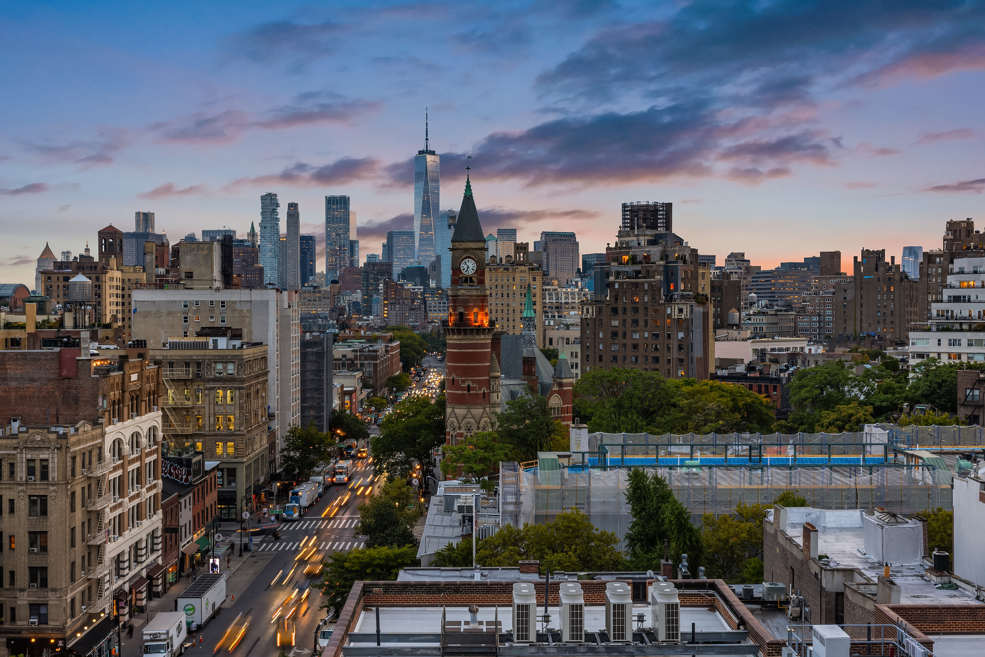 101 West 12th Street, Unit 12R Manhattan, NY 10011 - Photo 20 of 21 a city view with lot of high rise buildings