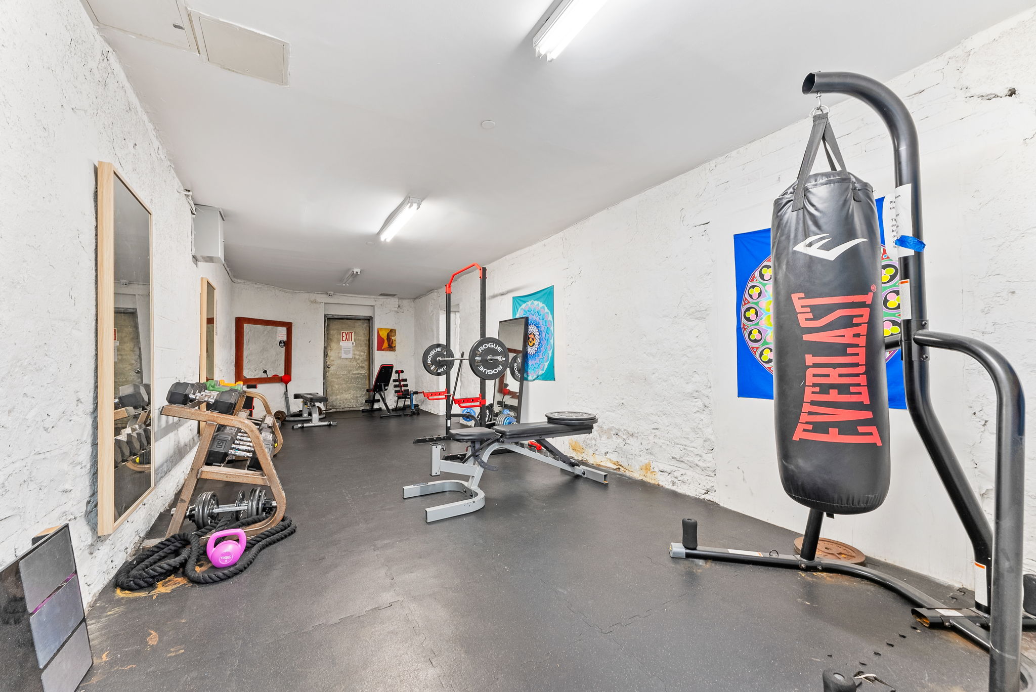 305 West 150th Street, Unit 511 Manhattan, NY 10039 - Photo 13 of 17 a view of a room with gym equipment