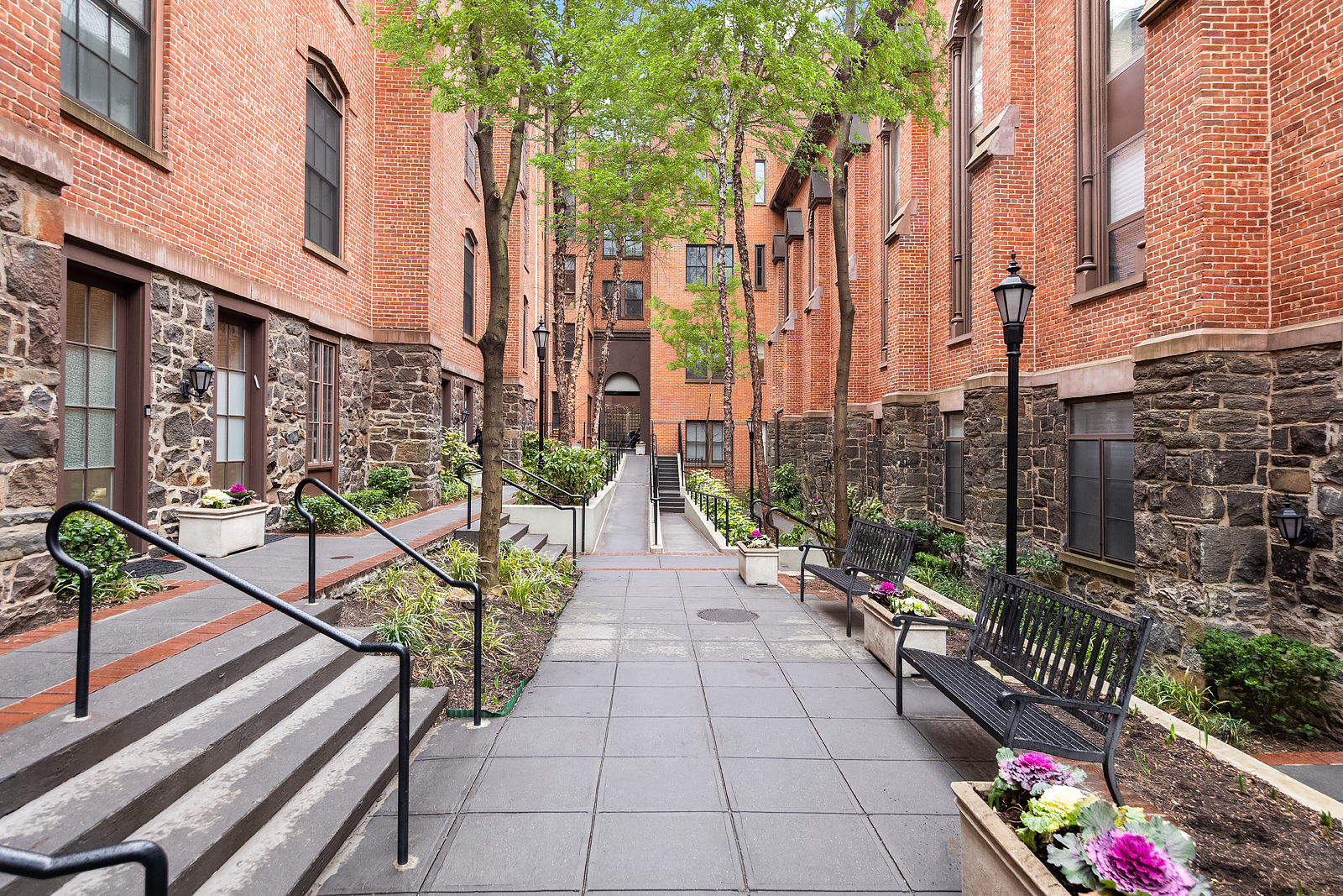 401 Hicks Street, Unit A3I Brooklyn, NY 11201 - Photo 14 of 16 a view of a pathway along the path along with brick building