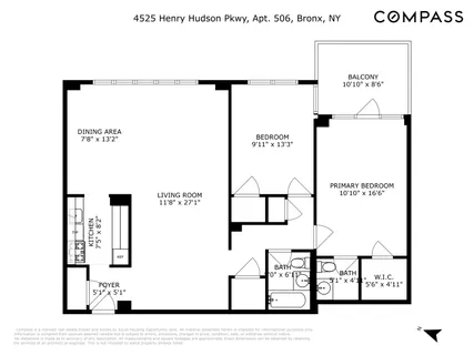 $425,000 | 4525 Henry Hudson Parkway West, Unit 506 | Riverdale
