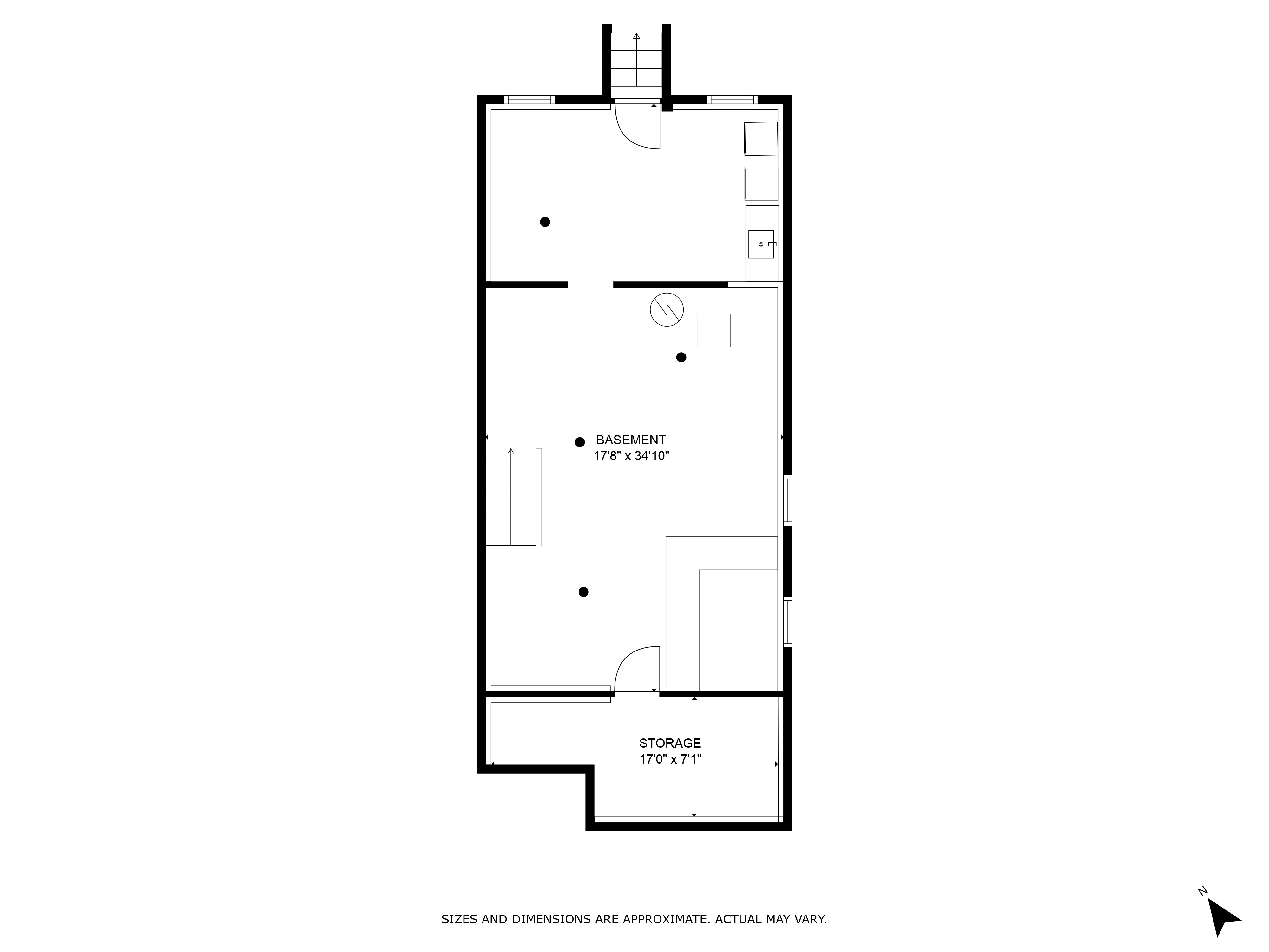 West 43rd Street Bayonne, NJ 07002 - Photo 19 of 22 a picture of floor plan