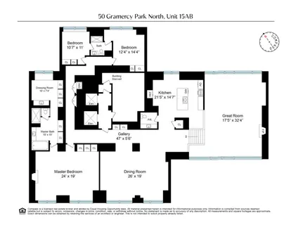 a picture of a floor plan
