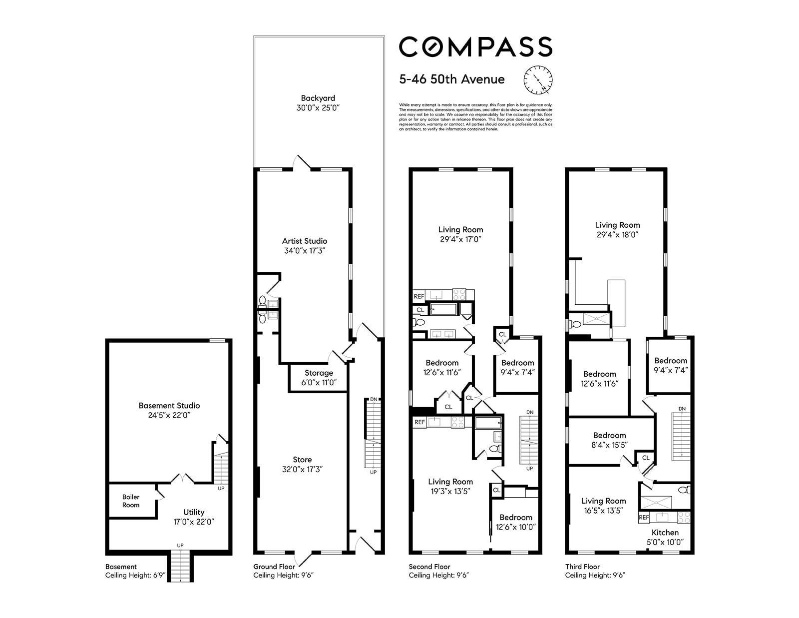 5-46 50th Avenue Queens, NY 11101 - Photo 17 of 17 a picture of a floor plan