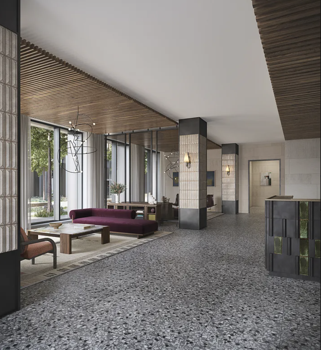 420 Carroll Street, Unit W802 Brooklyn, NY 11215 - Photo 5 of 14 a living room with furniture and large window