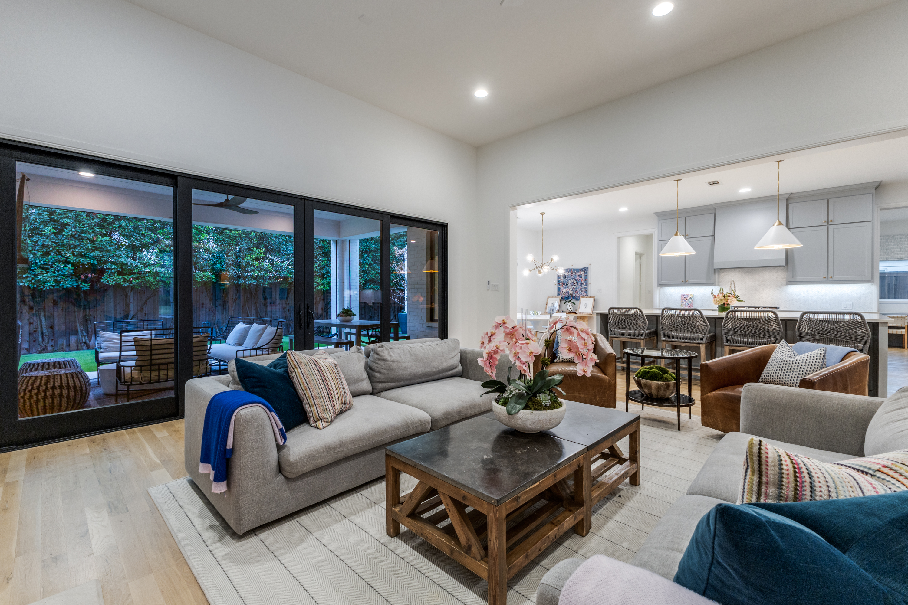 4042 Dunhaven Road Dallas, TX 75220 - Photo 10 of 34 a living room with furniture and a large window