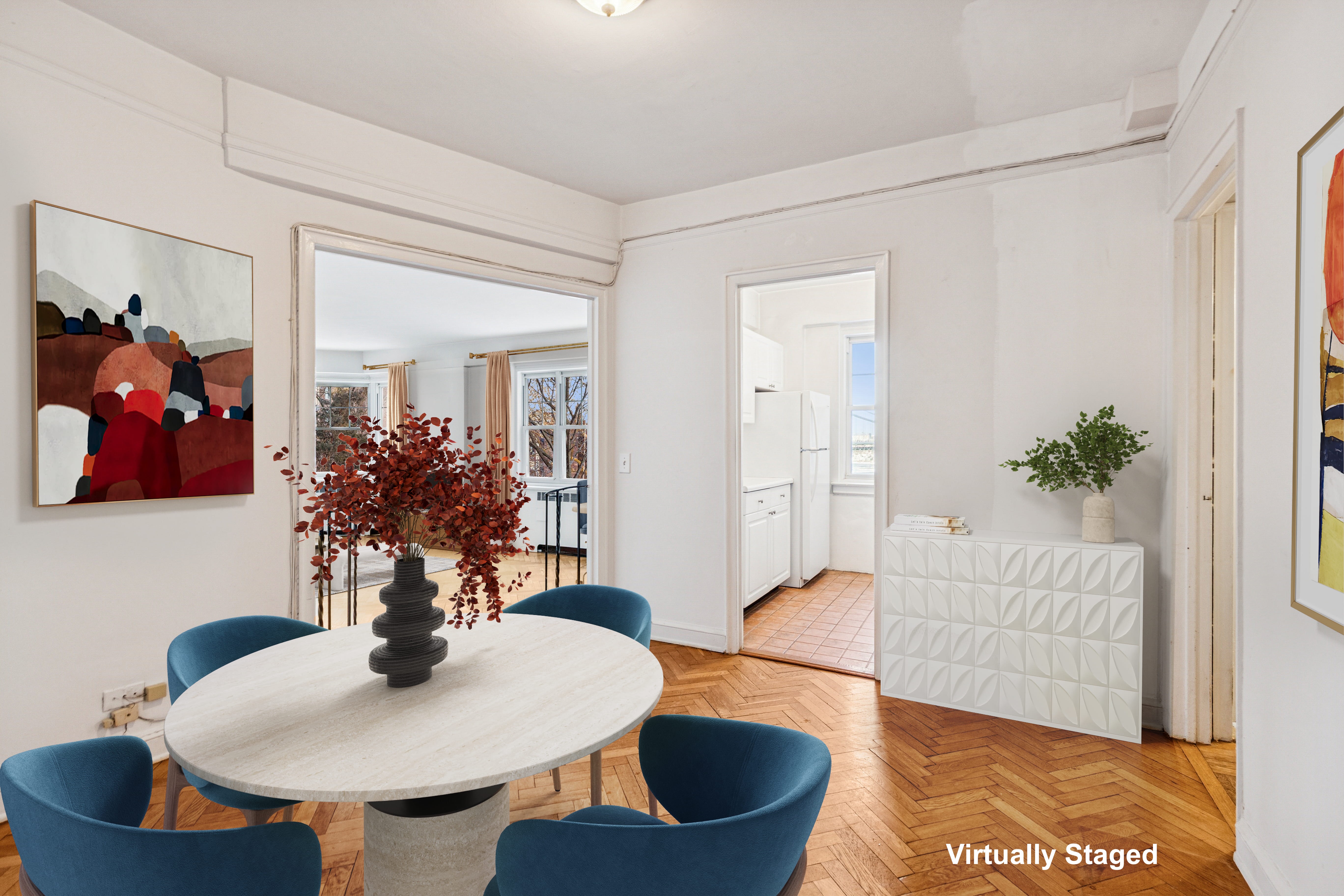 200 Cabrini Boulevard, Unit 10 Manhattan, NY 10033 - Photo 9 of 35 a living room with furniture and flowers