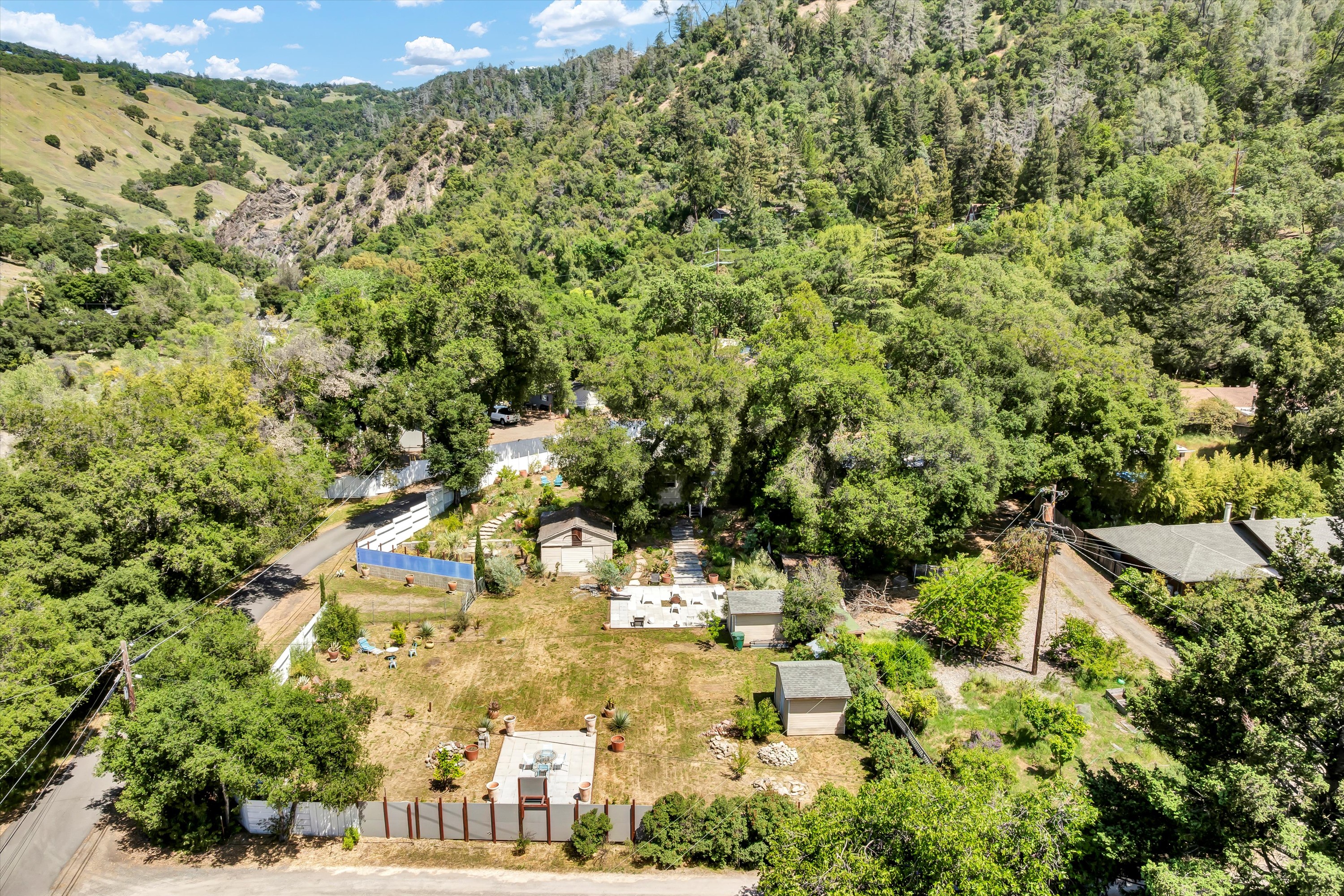 1325 Wilson Road Cloverdale, CA 95425 - Photo 18 of 29 a view of houses with yard