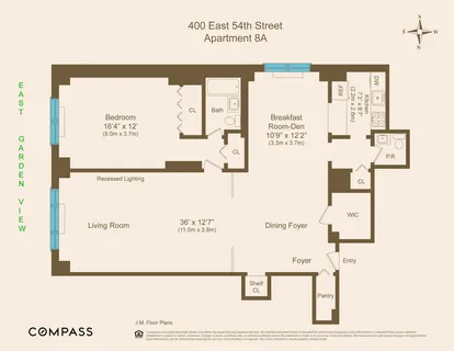 $999,000 | 400 East 54th Street, Unit 8A | Sutton Place
