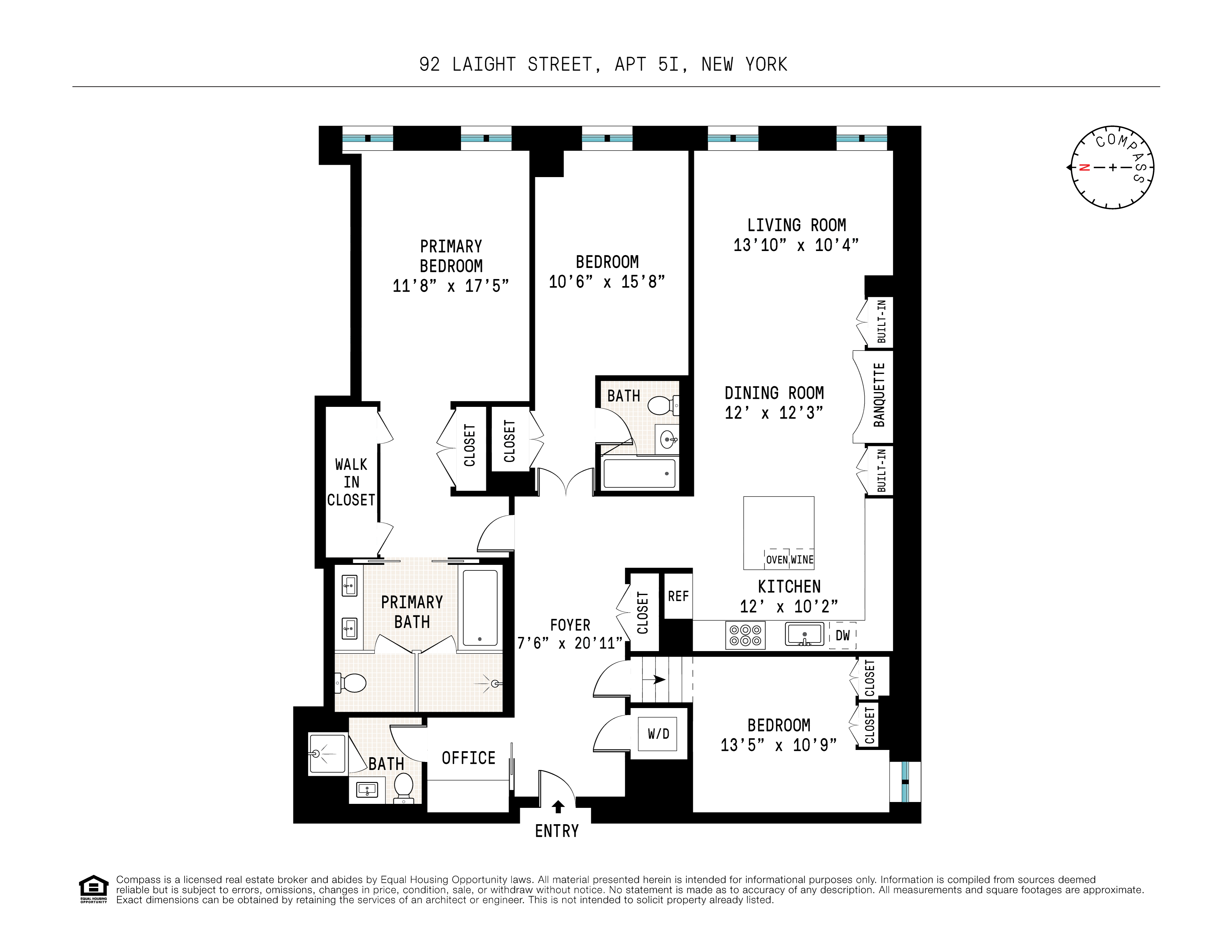 92 Laight Street, Unit 5I Manhattan, NY 10013 - Photo 12 of 12 unknown