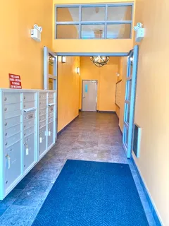 a view of front door
