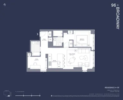 $1,915,000 | 250 West 96th Street, Unit 5F | Upper West Side