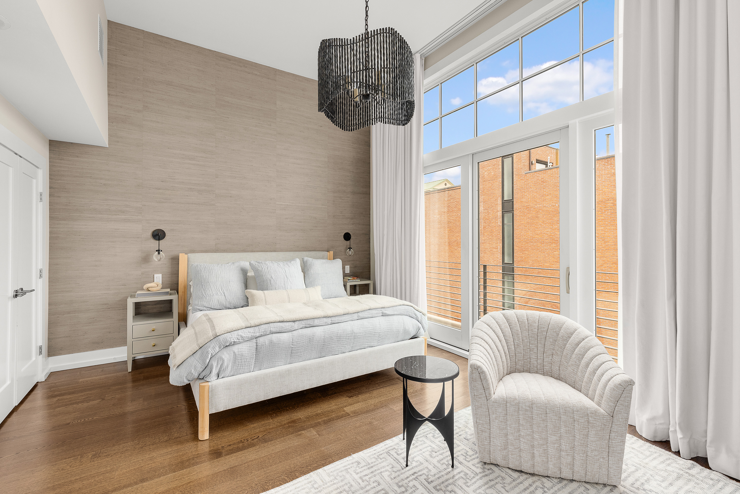 330 Bond Street Brooklyn, NY 11231 - Photo 7 of 18 a bedroom with a bed and a couch