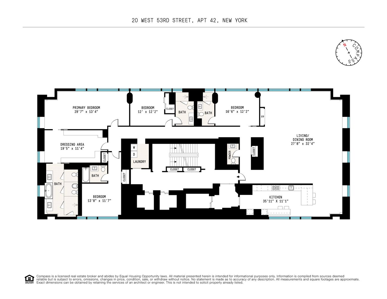 20 West 53rd Street, Unit 42A Manhattan, NY 10019 - Photo 31 of 31 Gallery Image 31