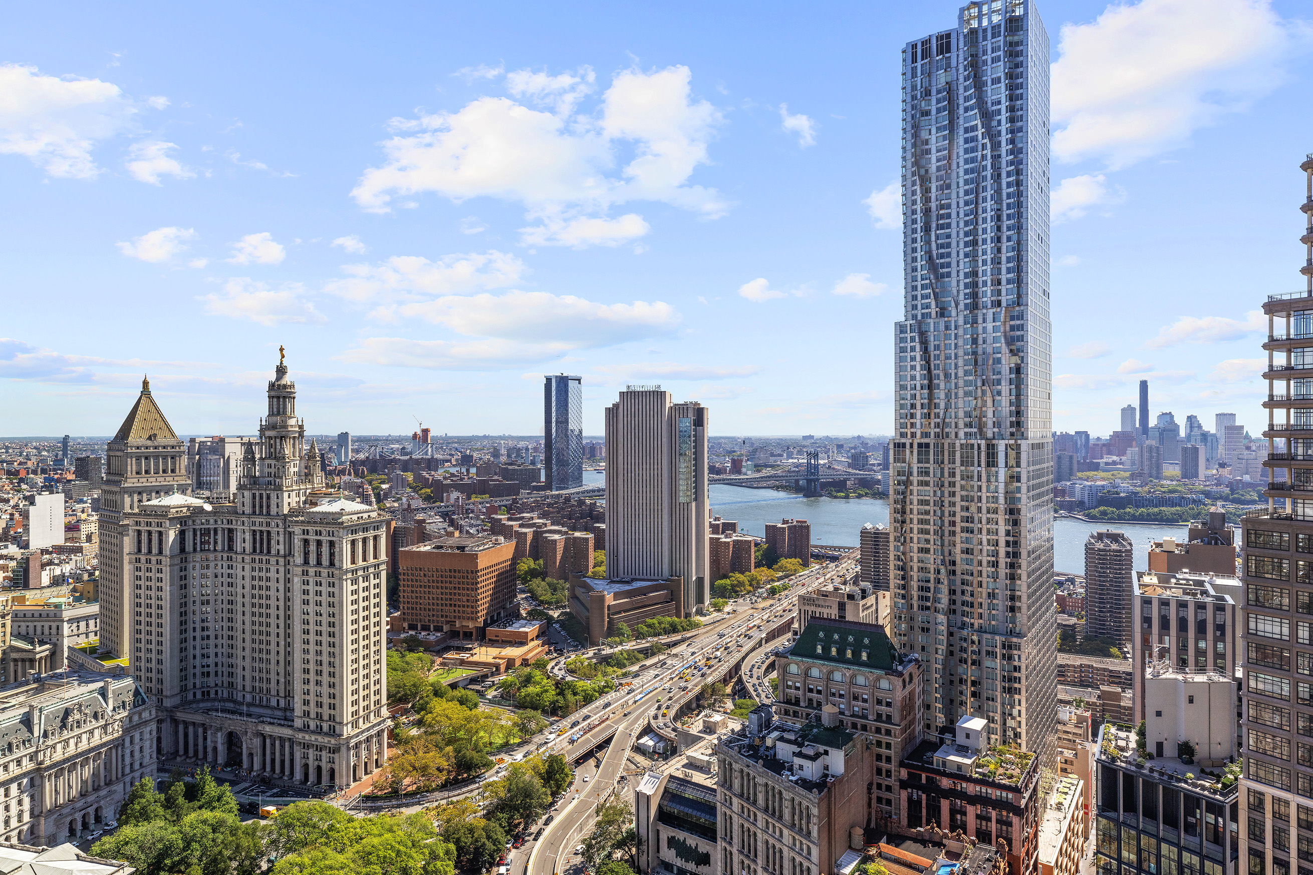 2 Park Place, Unit 35A Manhattan, NY 10007 - Photo 16 of 21 a city view