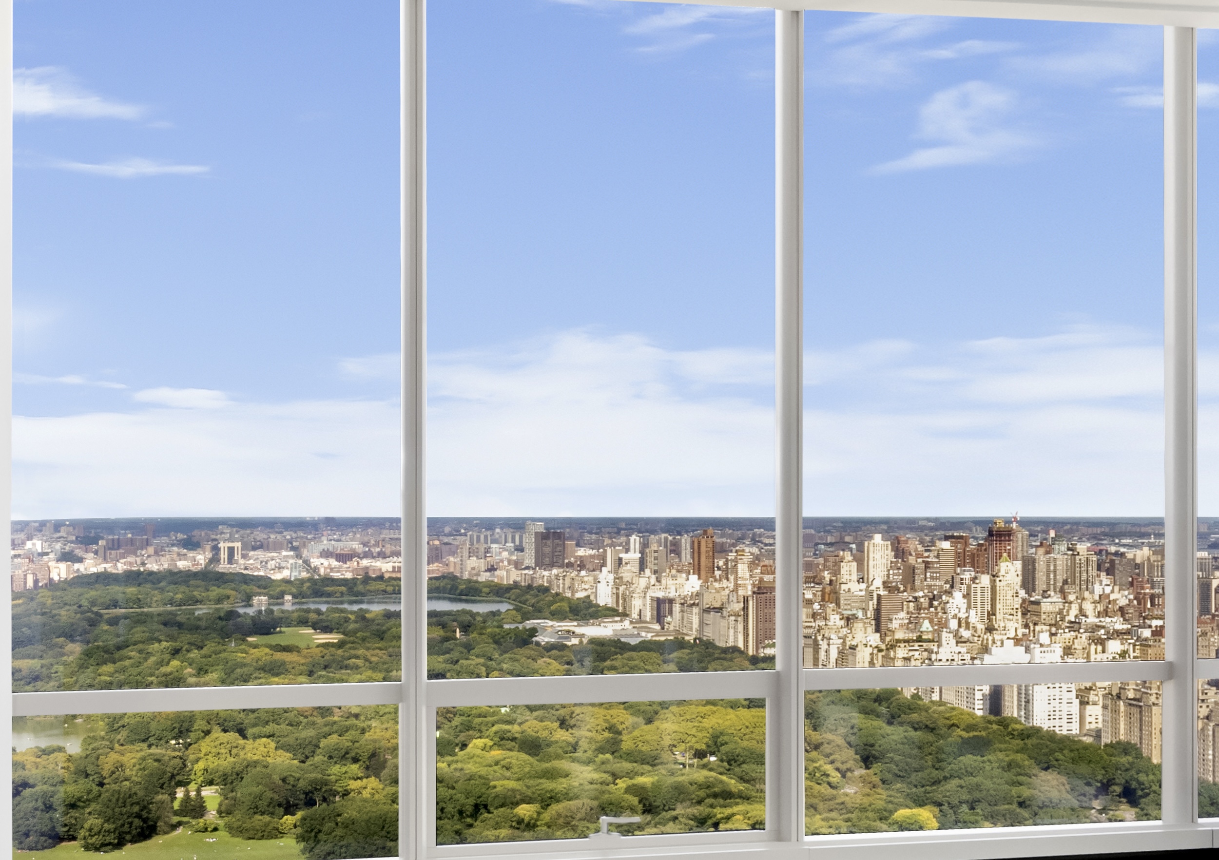 157 West 57th Street, Unit 56C Manhattan, NY 10019 - Photo 1 of 12 a view of a city from a window