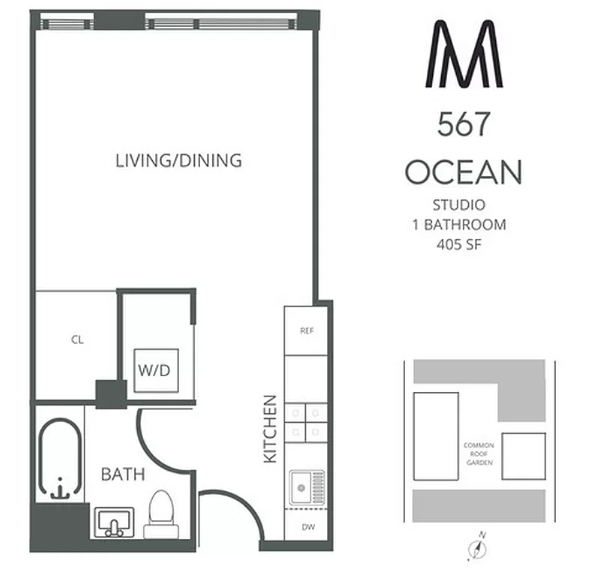 567 Ocean Avenue, Unit A607 Brooklyn, NY 11226 - Photo 12 of 12 a picture of a book and a floor