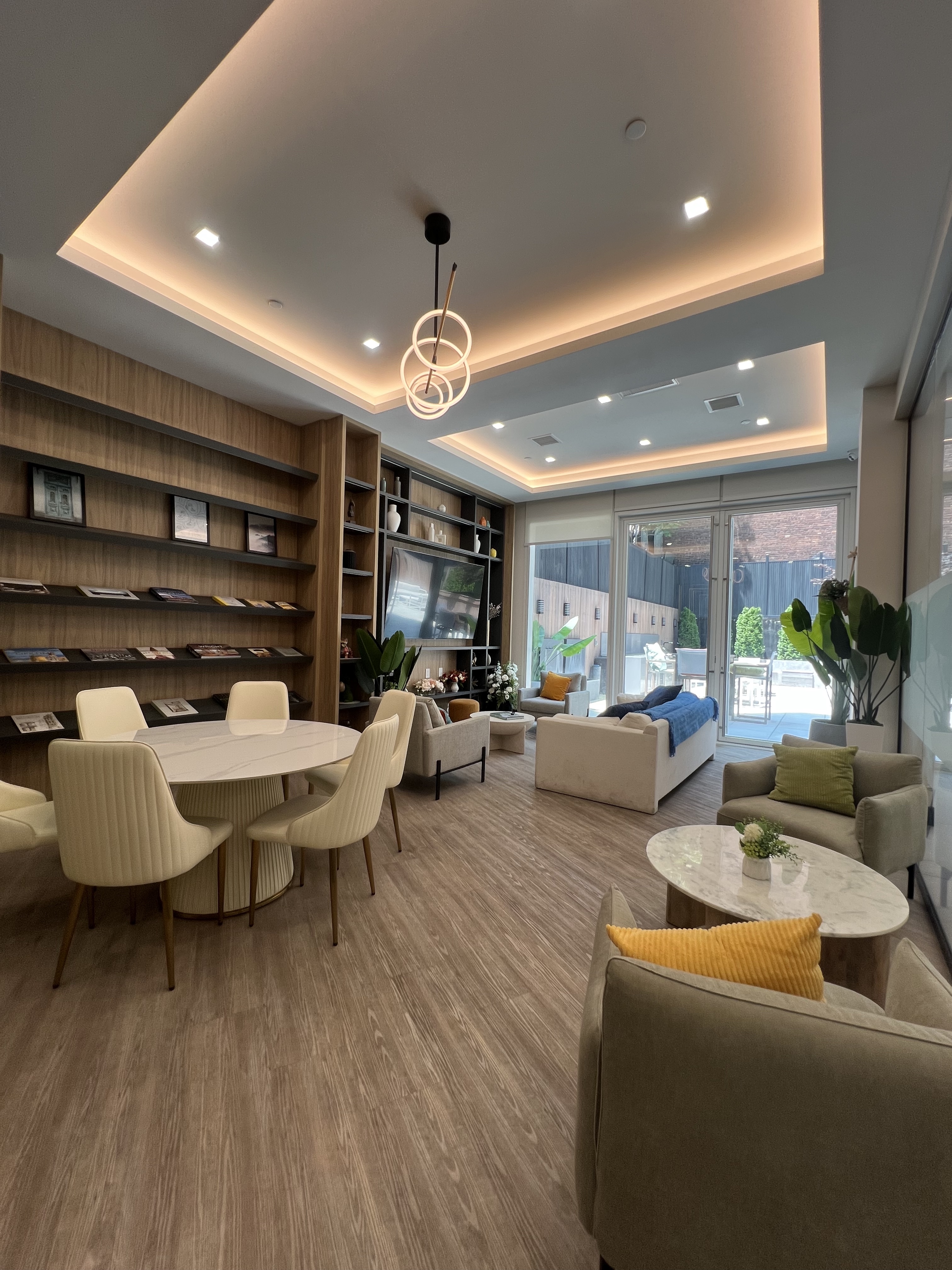 37-34 33rd Street, Unit 7H Queens, NY 11101 - Photo 11 of 18 a living room with furniture and wooden floor