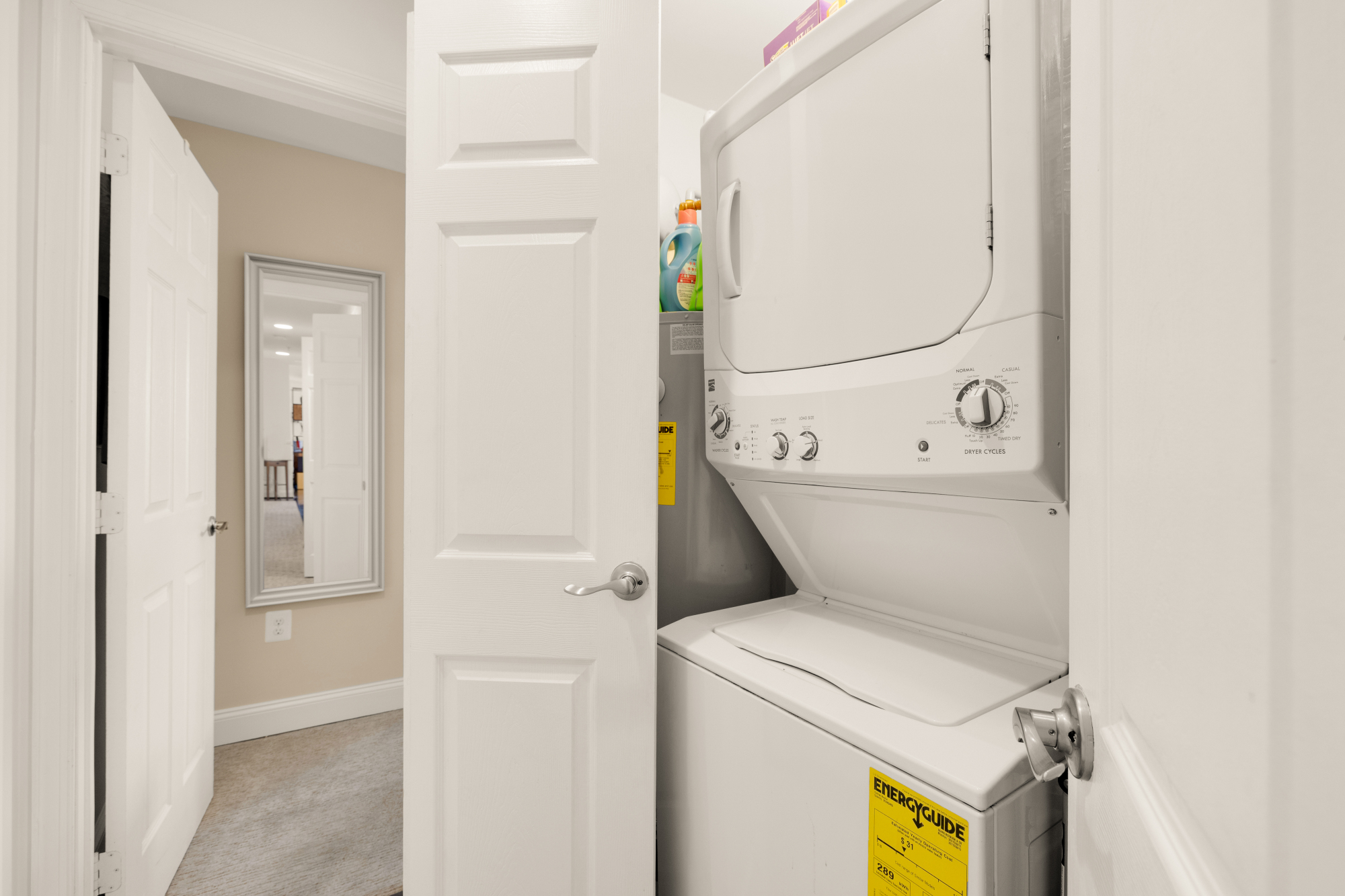 233 S Street Northeast, Unit 4 Washington, DC 20002 - Photo 23 of 37 a utility room with dryer and washer