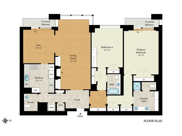 $1,575,000 | 1155 23rd Street Northwest, Unit 7C, Washington, DC 20037