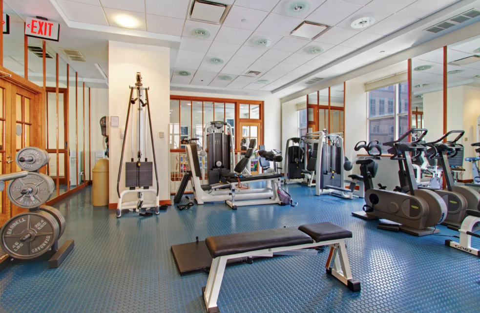 425 5th Avenue, Unit 23D Manhattan, NY 10016 - Photo 15 of 20 a view of a room with gym equipment
