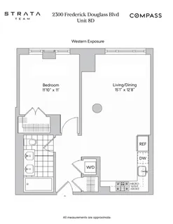 $549,000 | 2300 Frederick Douglass Boulevard, Unit 8D | Harlem