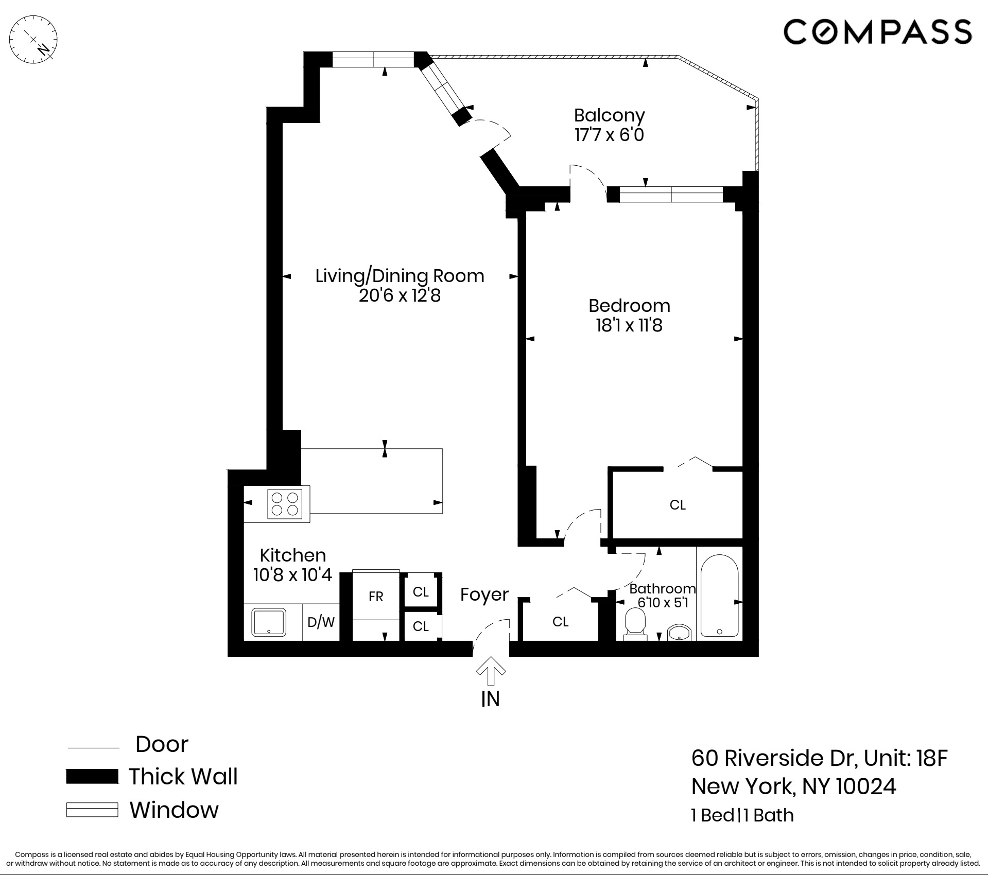 60 Riverside Drive, Unit 18F Manhattan, NY 10024 - Photo 13 of 13